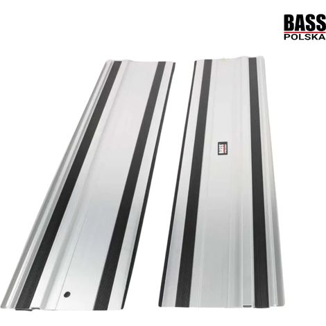 Rail de guidage 2 × 700 mm pour scie plongeante et scie circulaire