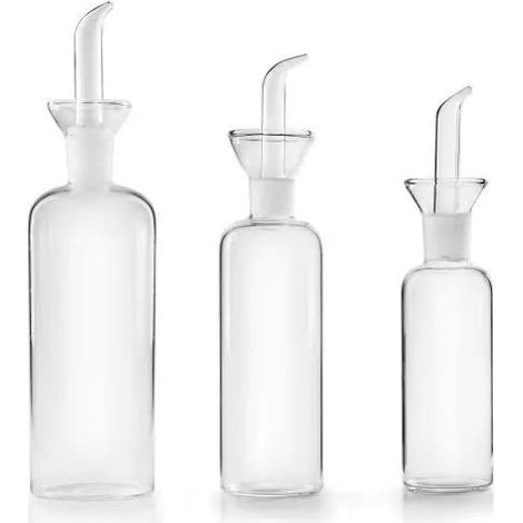 ibili Dosatore Cilindrico 500 ml Vetro Trasparente