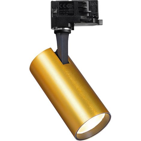 Proiettore Fox On-Off Alluminio-Materie Plastiche Ottone Led 15W 3000K Cri80 (1/2)