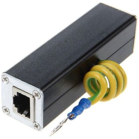 Semoic 100 MHz Ethernet RJ45 Netzwerk-Überspannungsschutz (1/5)
