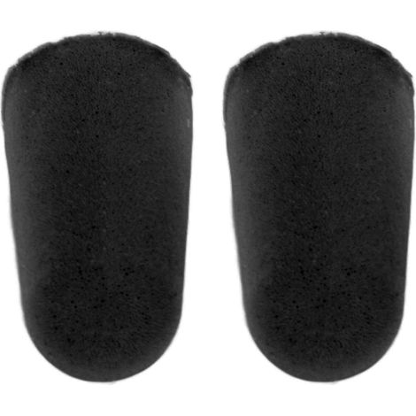 2 Pièces Bouchons Auditifs en Mousse Réutilisables, Protection Anti-Bruit pour Nuit Profonde, Noir (1/5)