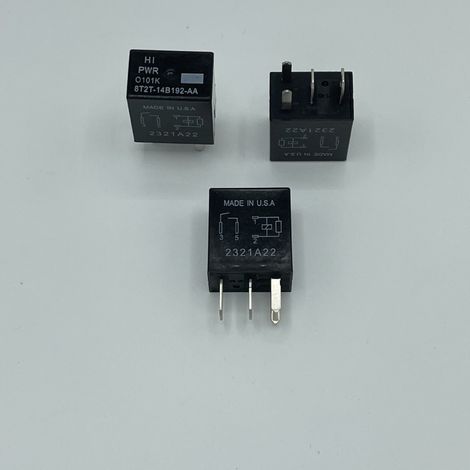 Relais automobile 12 V à 4 broches fines 8T2T-14B192-AA