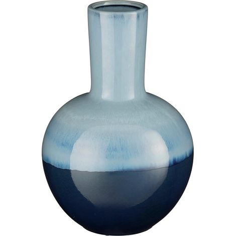 Mica Decorations Vase Bleu H42xl28.5xL28.5cm (1/5)