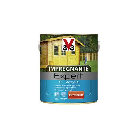 V33 IMPREGNANTE EXPERT ACQUA EBANO 0,75L- 1,0 pz