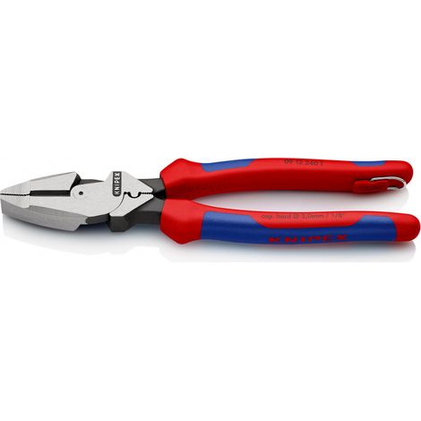 Knipex Pince universelle pour câbles avec oeillet de fixation 240 mm - 09 12 240 T (1/5)