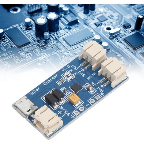 CN3065 USB-Solarladepanel für Lithium-Batterien, 500 mA, 4,4–6 V Gleichstromversorgung (1/5)