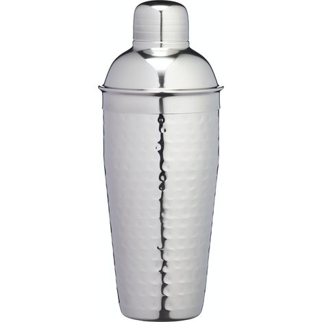 Bar Craft Cocktail Shaker de Deluxe Drink Maker de Mixology de Deluxe, versilbert, in Geschenkbox, 700 ml, Edelstahl
