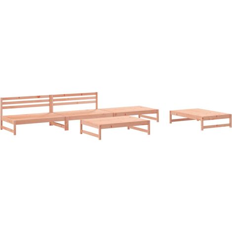 Maison Exclusive - Salon de jardin 5 pcs bois massif douglas