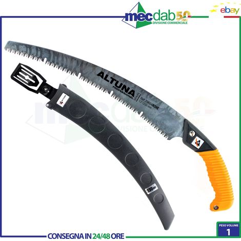 Sega curva Altuna J-422 Dente giapponese da 330 mm con impugnatura e custodia gommate (1/5)