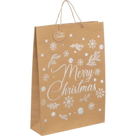 Holographische Geschenktüte groß Kraft - Feeric lights & christmas