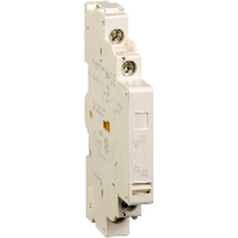 Contacto auxiliar LAT 1NA+1NC SCHNEIDER GV2 para interruptores, 250V, 10A.