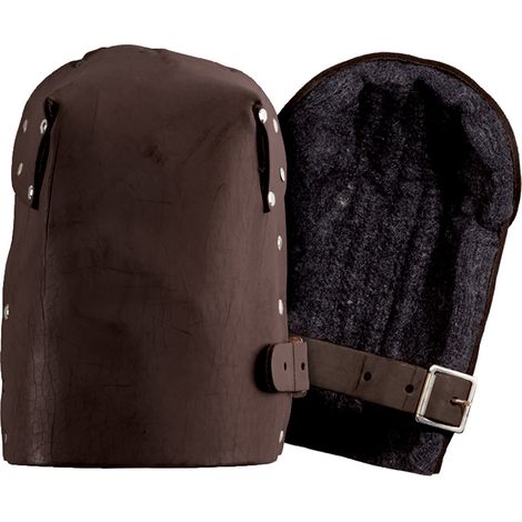 Kuny's KP-299 Heavy-Duty Leather Thick Felt Knee Pads KUNKP299 (1/2)