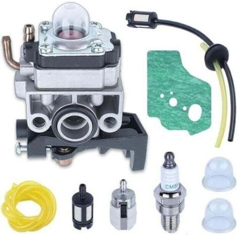 Vergaser-Reparatursatz für Honda GX25, GX35, FG110, HHT35, HHT25, XU, ADEFOL Motoren – Vergaser + Dichtung + Filter + Kraftstoffleitung + Luftfilter + Zündkerze + Primerpumpe – 9-in-1 Ersatzteile (1/5)