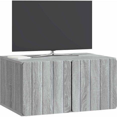 Maison Exclusive - Wandmontierter TV-Schrank Graues Sonoma 59,5 x