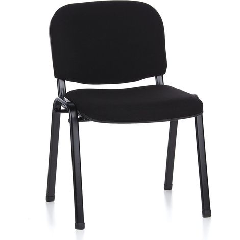 [GEBRAUCHT] B-Ware hjh OFFICE Konferenzstuhl XT 600 Besucherstuhl Stuhl schwarz Stoff ergonomische (1/2)