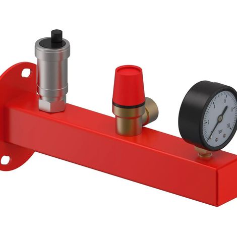 Uponor Sicherheitsgruppe Fluvia Sicherheitsgerät 6 bar