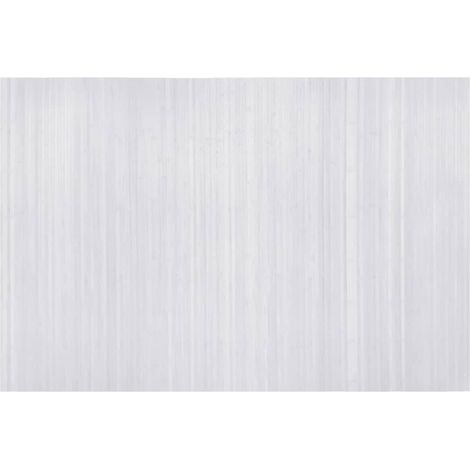 Paravent Cloison de séparation, Pour Jardin, Balcon, Terrasse Bambou Blanc 250 x 165 cm OIB9753E (1/4)