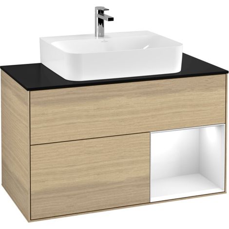 Villeroy & Boch G122GFPC Meuble sous-lavabo Finion G12 (1/2)
