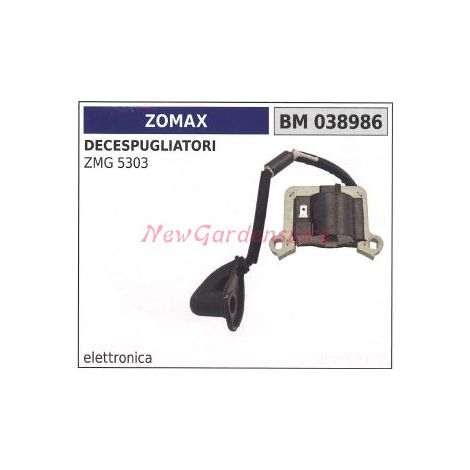 Bobina accensione motore ZOMAX decespugliatore ZMG 5303 038986