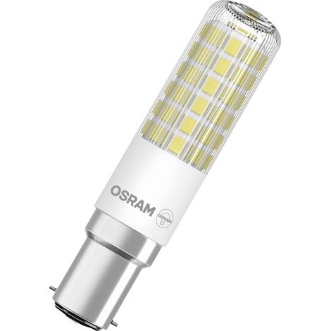 OSRAM HOMELIGHTING 4099854266706 LED CEE E (A - G) B15d forme de pile 6.5 W = 60 W blanc chaud (Ø x H) 18 mm x 80 mm 1 pc(s) Y833703 (1/4)