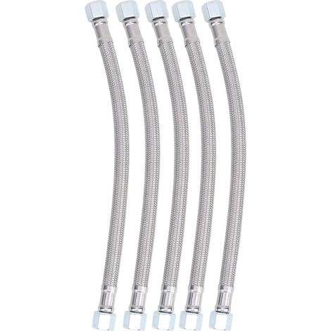 5 pièces 14x1.5 filetage femelle élément de compresseur d'air tuyau de frein silencieux tuyau de conduite sans 50 cm (1/5)