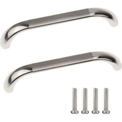 10 maniglie per ante di armadi da 96 mm con foro centrale per cucina, camera da letto, guardaroba