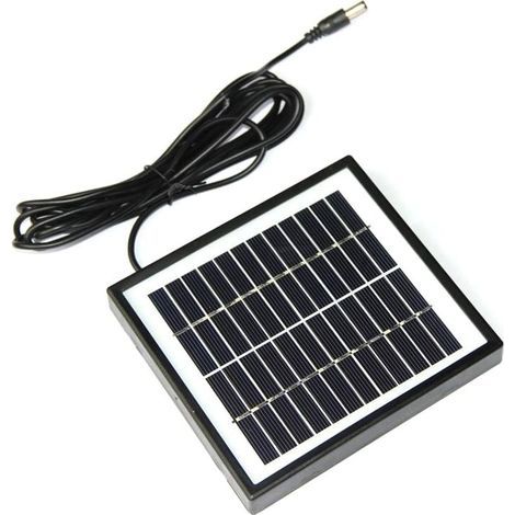 12V 2W Polysilizium-Solarpanel für Überwachungskamera-Wandleuchte 13 x 14cm FLITI