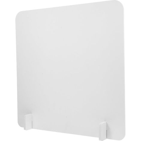 Panneau de séparation 40x40cm PVC couleur claire bords arrondis