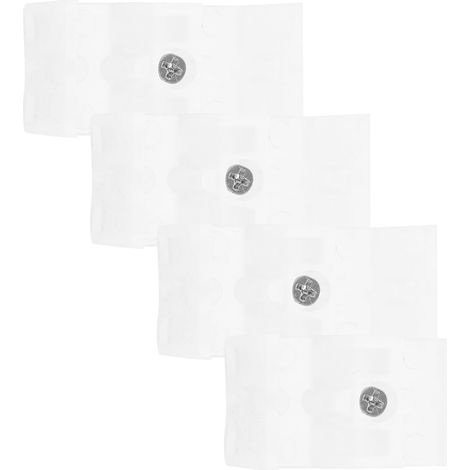 4 Pieces Kit Transparent Protection collision Enclosure Silicone