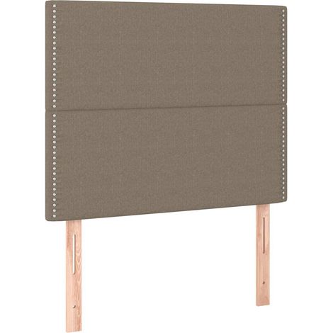 Maison Exclusive - Kopfteil Taupe 90x5x118/128 cm Stoff (1/5)