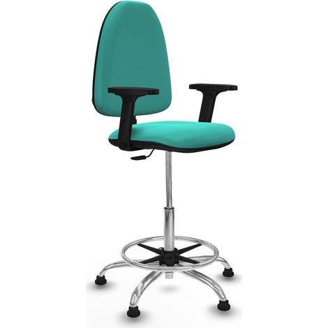 Sedia da Ufficio Piqueras y Crespo B2D05RT Turchese Alta (1/5)