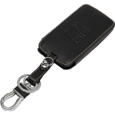 Étui en cuir véritable pour clé de voiture/télécommande Renault Katja (1/5)