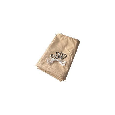 Vela ombreggiante impermeabile, beige, 3 m x 3 m (1/3)