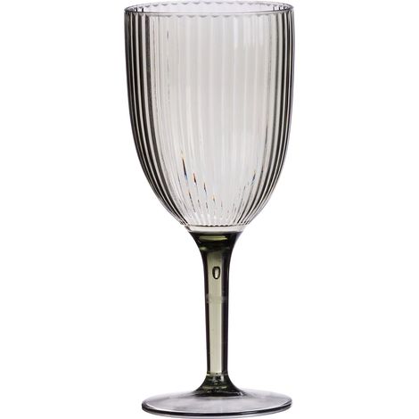 Ad Trend Calice Vino Plastica Pangar Ass. D 8 Cm H 20 Cm Grigio Blu o Porpora 1 Pz