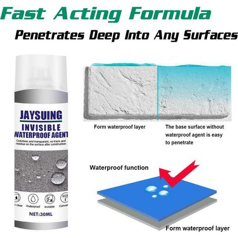 Spray anti-fuites anti-fourmis 30 ml, puissant spray anti-fourmis, super polymère, agent imperméable invisible (1/5)