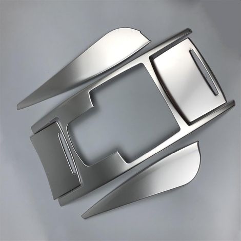 pour Audi A6 C6 2005 2006 2007 2008 2009 2010 2011 Voiture Console Centrale Intérieure Revêtement D'habillage,Durable Accessoires d'intérieur Automobiles (1/5)