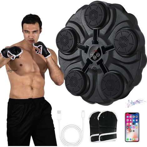Boxsack bereits gefüllt 29kg - Standboxsack für Kampfsport Training (MMA, Karate, Boxen) - Für Erwachsene & Jugendliche - Für Zuhause, Gym, Garage - Inkl. Befestigung & Handschuhen