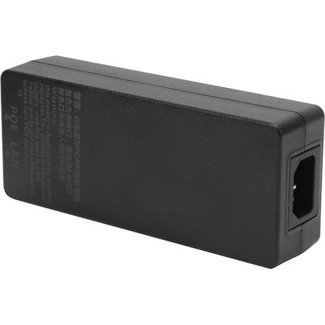 Répéteur d'alimentation PoE, bloc adaptateur 8 prises, entrée 110-264 V avec câble et prise UE