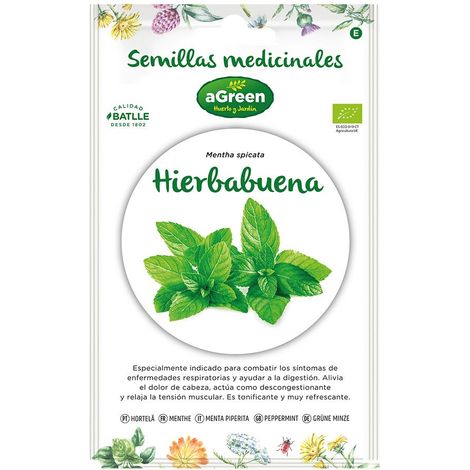 Bustina con semi di menta piperita eco "medicinali" 857005BOLSH Agreen