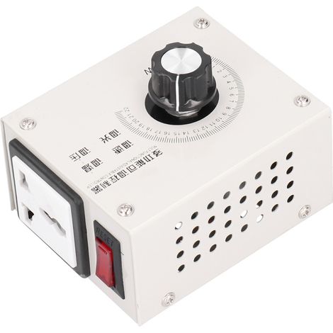 Variateur de tension SCR 4000 W, contrôleur électronique à thyristors haute puissance AC110/ (1/5)