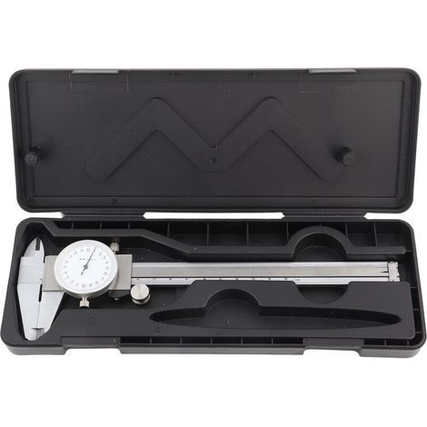 Pied à coulisse à cadran, pied à coulisse à haute dureté antirouille 0-150mm, pour instrument de mesure outils de bricolage matériel de mesure matériel de bricolage (1/5)