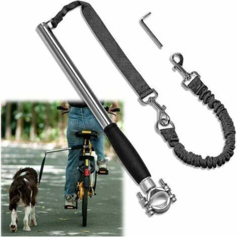 Laisse rétractable pour chien , laisse mains libres pour vélo pour chiens de compagnie (1/4)