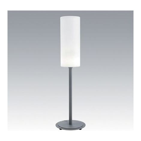 Piantana Da Esterno Contemp. Roller Alluminio E Termoplastica Grigio 1 Luce E27 (1/5)