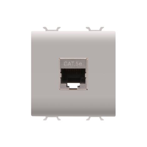 CONNECTEUR RJ45 2M CAT.5E FTP BEIGE GEWISS GW13436