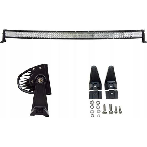 Lámpara de trabajo de panel LED halógena 1000W 12-24V cree para coche quad de largo alcance (1/5)