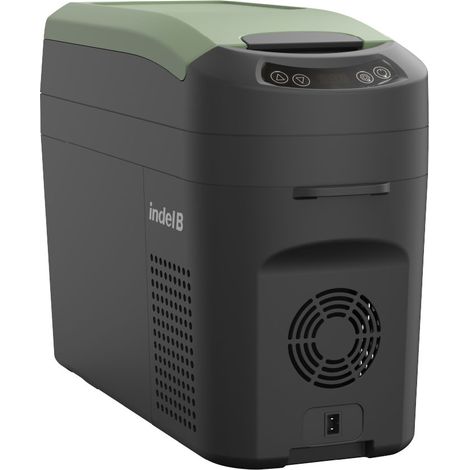 IndelB ITB18 – Nevera portátil de 18 litros, 12/24 VCC, 35 W, formato compacto , caravaning, camper, van, mundotruck (1/3)
