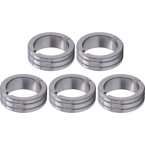5Pcs Galet Guide Fil 1.0‑1.2mm pour Soudeuse BINZEL – Roue d’Alimentation en Acier (1/5)