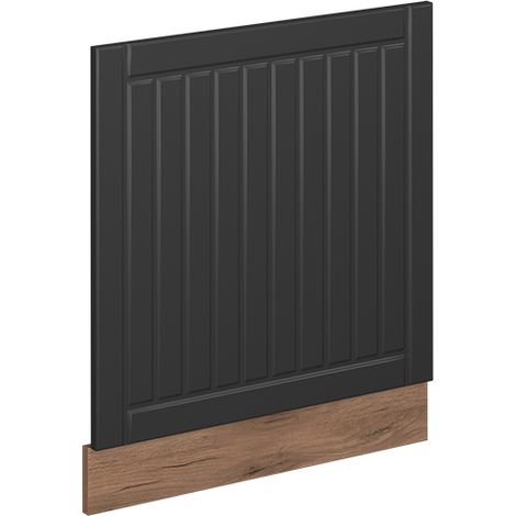 Pannello frontale Fame-Line, Grigio scuro, 60 cm senza piano di lavoro, Vicco