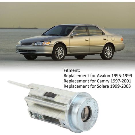 Cylindre De Serrure De Contact - ABS Et Metal - Pour Avalon 1995-1999 Camry 1997-2001 Solara 1999-2003 - Réf 69057-33170 - 1 Pièce (1/5)