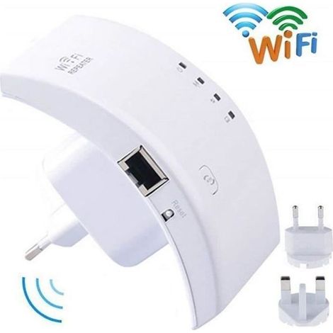 Répéteur Wi-Fi - WR01 - 300 Mbps - Amplificateur de signal - Antenne intégrée - WPS (1/4)